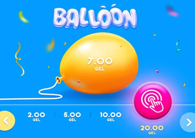Ballon Slot Machine